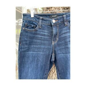 R Jeans Denim Dark Wash Mid Rise Straight Leg Sz 26